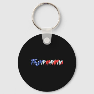 Let Trump-a-mania Run Wild Brother Trump 2024 Keychain