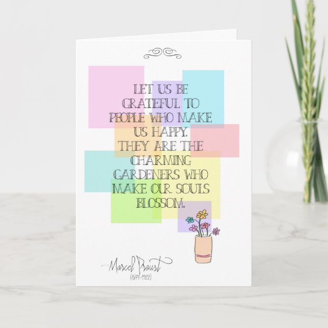 Let us be grateful Thank You (Front)