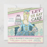 Let Us Eat Cake Party Invitations at Zazzle