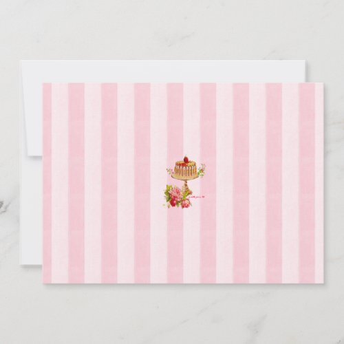 Let Us Eat Cake Party Invitations