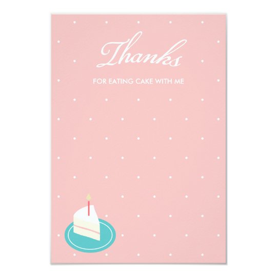 let us eat cake thank you note invitation zazzle com