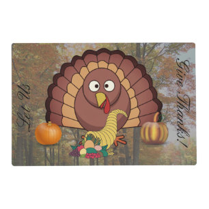 Let Us Give Thanks Reversible Rustic Barnwood Placemat