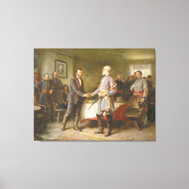 Let Us Have Peace by Jean Leon Gerome Ferris Canvas Print (Front)