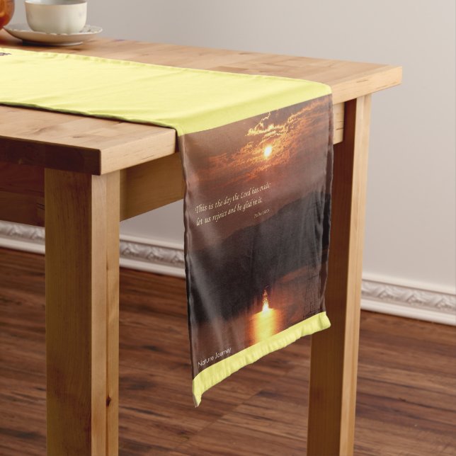 Let Us Rejoice Table Runner (In Situ)