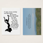 let us worship and bow down (Front & Back)