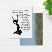 let us worship and bow down (Desk)