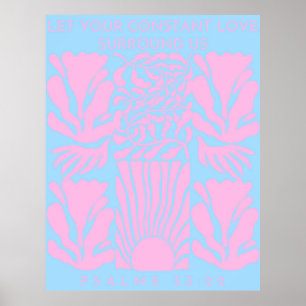 Let Your Constant Love Love surround Us  Poster