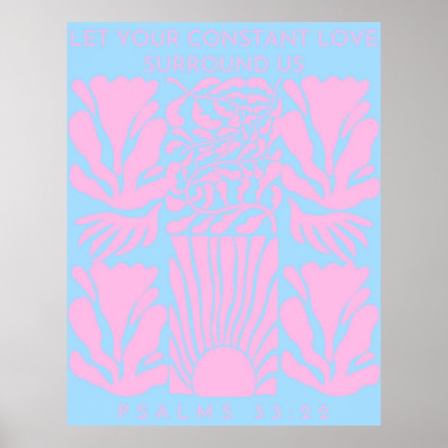 Let Your Constant Love Love surround Us  Poster (Front)
