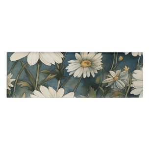 Let your creativity blossom with a daisy design Name Tag