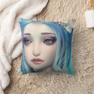 Let Your Dreams, Be Your Wings Quote Throw Pillow