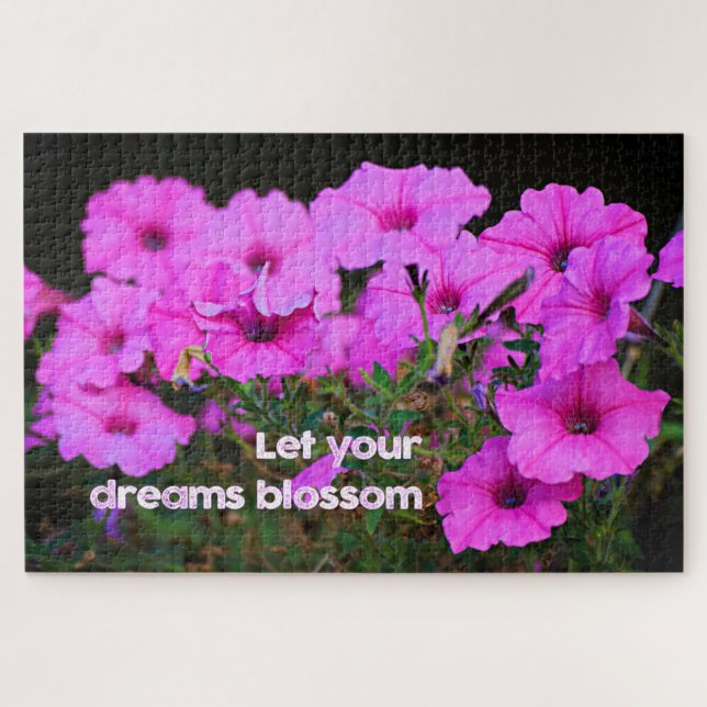 Let Your Dreams Blossom - 20x30 inch Jigsaw Puzzle (Horizontal)