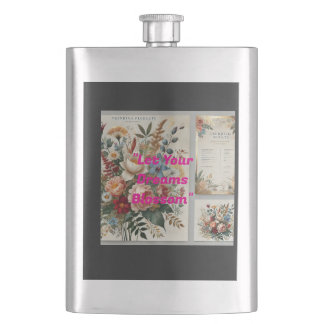 🌸 Let Your Dreams Blossom – Folk Art Floral Therm Flask