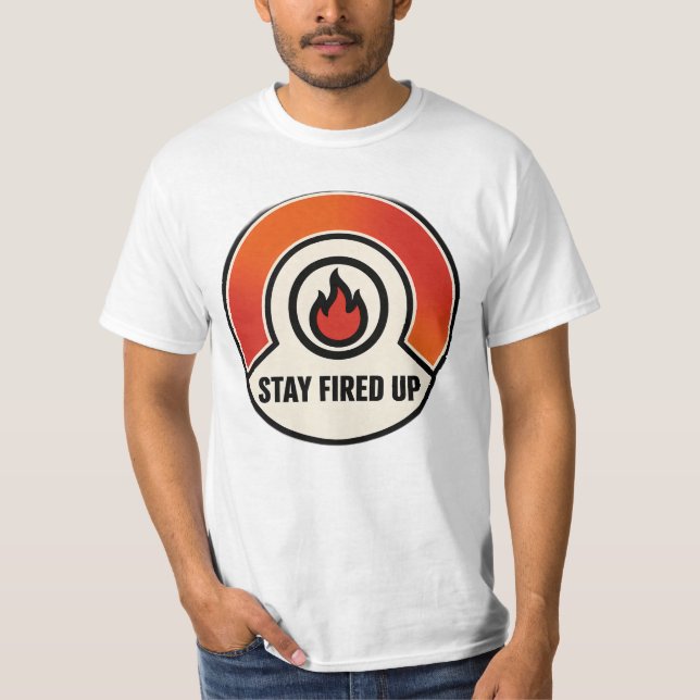 Let Your Fire Lead – Motivation Flame Shirt (Front)