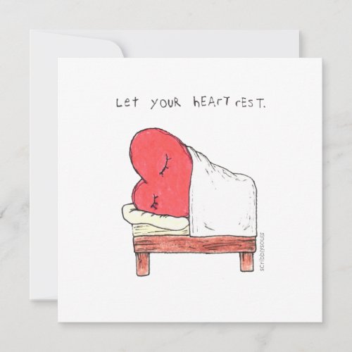 Let Your Heart Rest _ anytime card