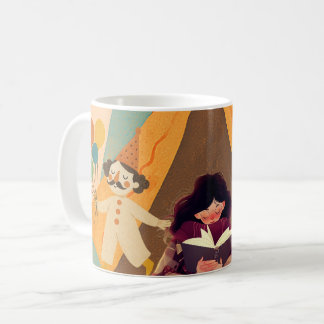 Let Your Imagination Roam - Retro Circus Storytime Coffee Mug