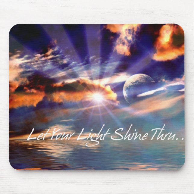 Let your light.. mouse pad (Front)
