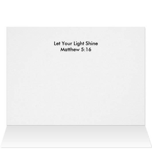 Let Your Light Shine (Inside Horizontal (Top))