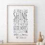 Let Your Light Shine Before Others, Matthew 5:16 Poster