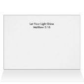 Let Your Light Shine Cards (Inside Horizontal (Top))