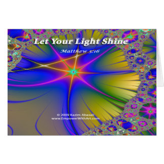 Let Your Light Shine Cards