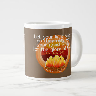 Let Your Light Shine Christian mugs