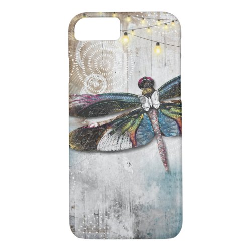 Let Your Light Shine Dragonfly Phone Case