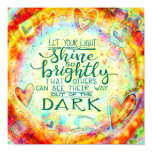 “Let Your Light Shine” Inspirivity Poster “Let Your Light Shine” Inspirivity Poster