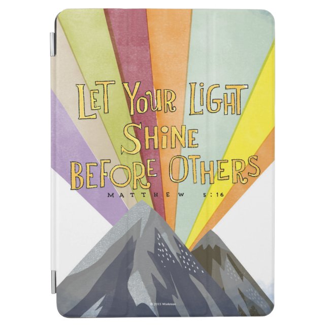 Let Your Light Shine iPad Air Cover (Front)