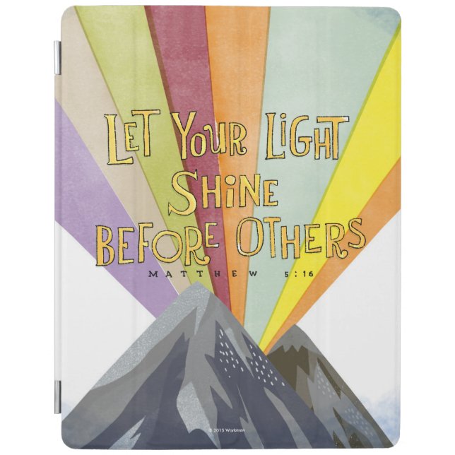 Let Your Light Shine iPad Air Cover (Front)