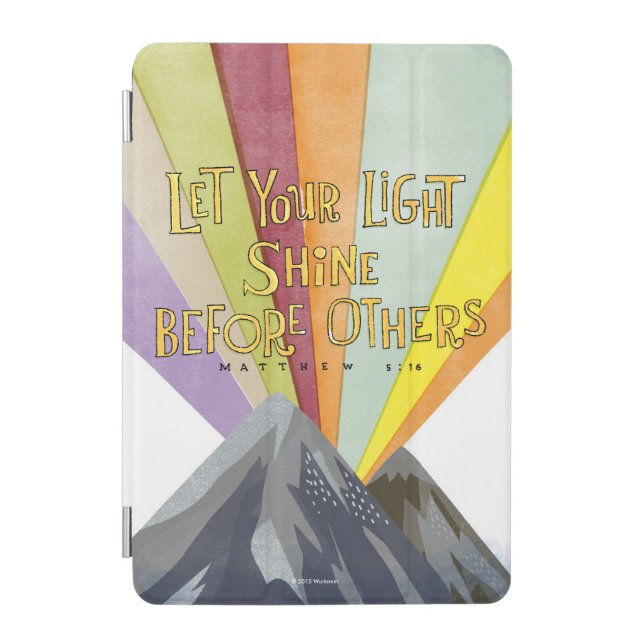 Let Your Light Shine iPad Mini Cover (Front)