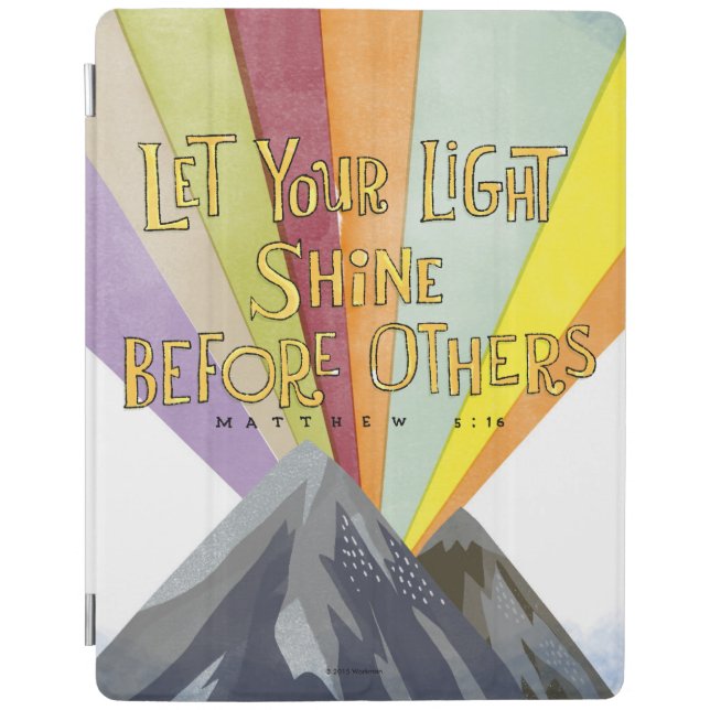 Let Your Light Shine iPad Smart Cover (Front)