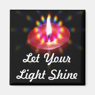 Let Your Light Shine magnet