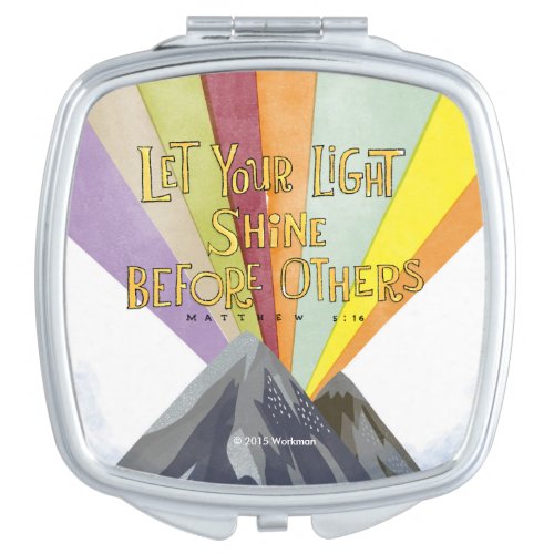 Let Your Light Shine Makeup Mirror