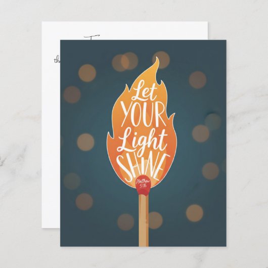 Let Your Light Shine – Matthew 5:16 (Front/Back)