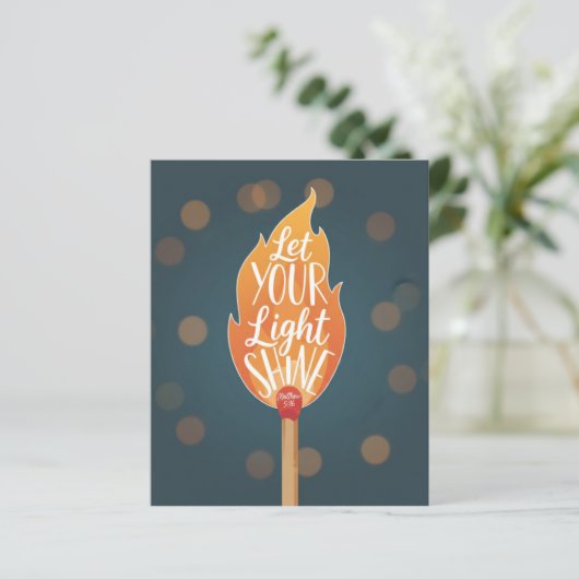 Let Your Light Shine – Matthew 5:16 (Standing Front)