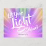 Let Your Light Shine Matthew 5 16 | Colorful Postcard