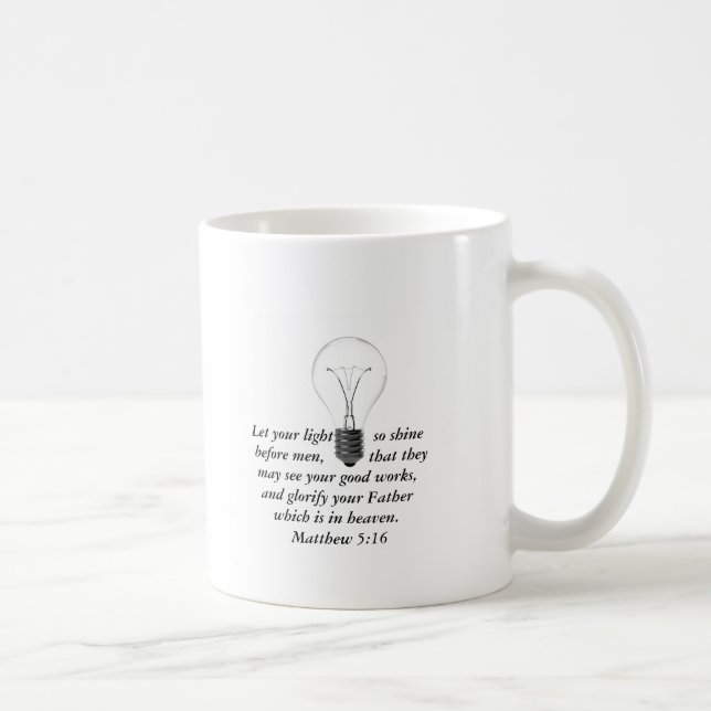 Let Your Light Shine Mug (Right)