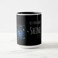 30 OZ JUMBO LATTE MUG LET YOUR LIGHT SHINE