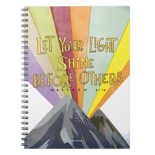 Let Your Light Shine Notebook