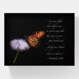 Let your light shine paperweight