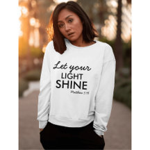 Let Your Light Shine Personalized Bible Christian