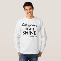Let Your Light Shine Personalized Bible Christian