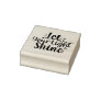 Let Your Light Shine Rubber Stamp