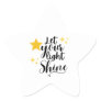 Let Your Light Shine Stickers
