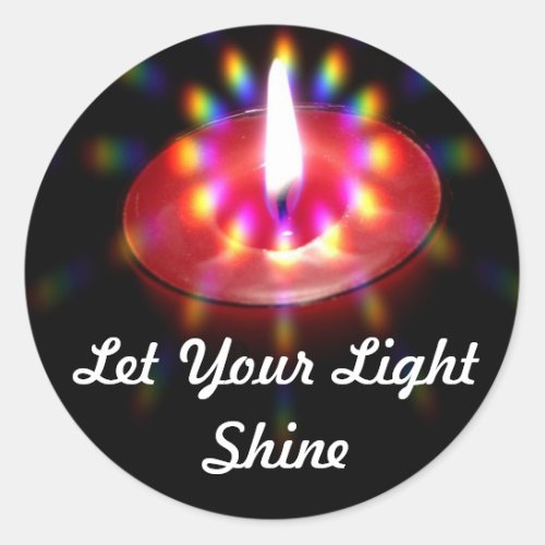 Let Your Light Shine stickers