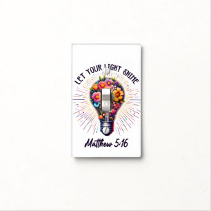 Let Your Light Shine Switch Cover