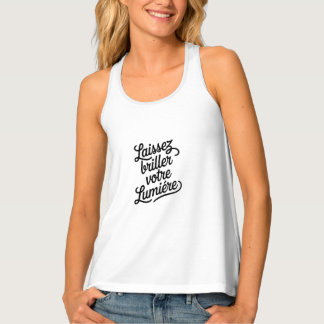Let your light shine tank top