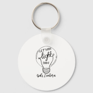Let Your Light Shine with God's Lanterns Keychain