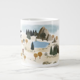 Let Your Soul Breathe Giant Coffee Mug