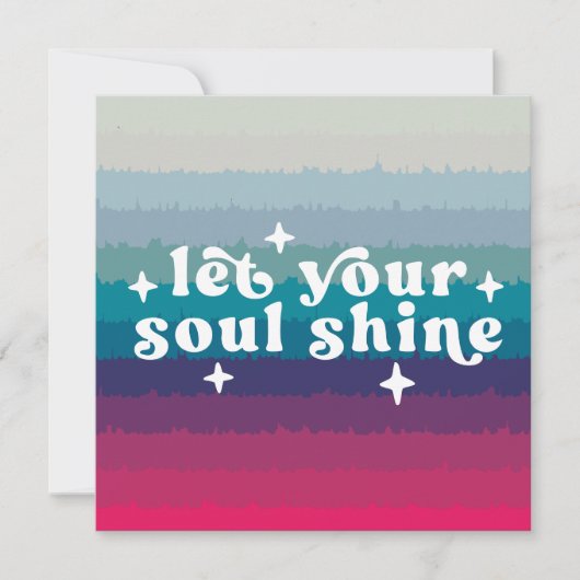 Let Your Soul Shine (Front)